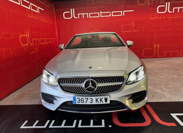 MERCEDES BENZ E 220 CDI CABRIO lleno