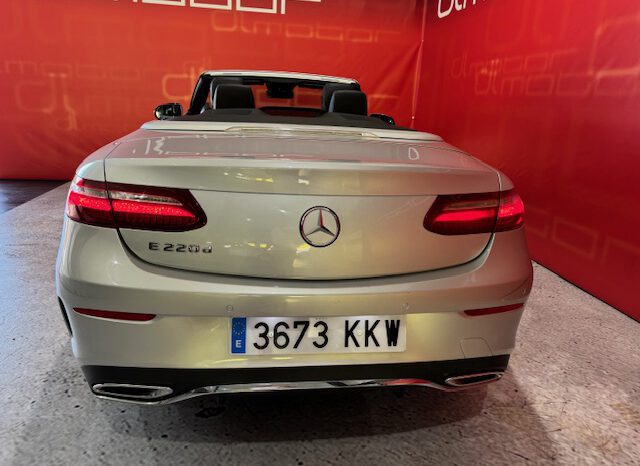 MERCEDES BENZ E 220 CDI CABRIO lleno