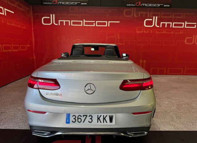 MERCEDES BENZ E 220 CDI CABRIO lleno