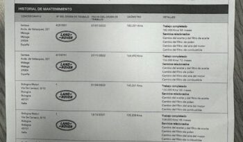 LAND ROVER RANGE ROVER SPORT 7 PLAZAS lleno