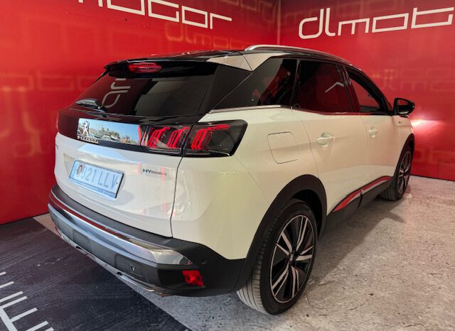 PEUGEOT 3008 GT LINE HYBRID lleno